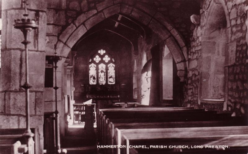 St Marys Church - Hammerton Chapel.JPG - Hammerton Chapel, in St Mary's Church.    (Does anyone know the date?) 